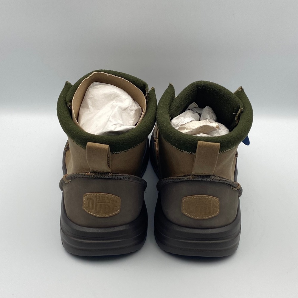 Hey Dude Bradley Classic Tumbled Nut Brown Chukka Boots Men's Size 12 44327-2AH - Picture 6 of 10
